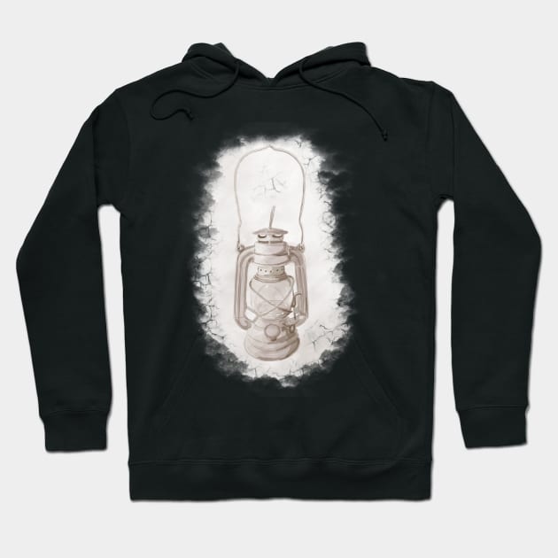 oil lantern Hoodie by VikingArt